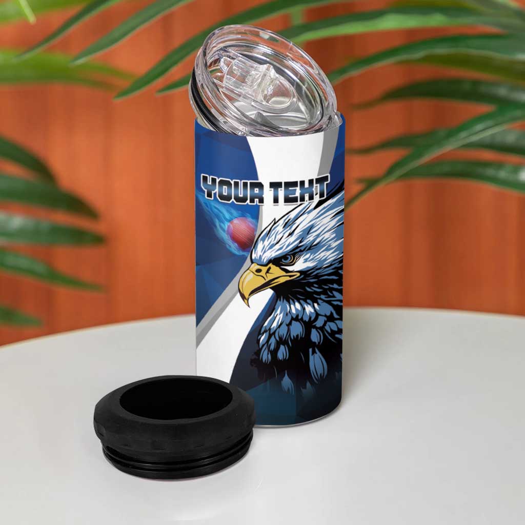 Custom Afro Namibia Cricket 4 in 1 Can Cooler Tumbler Go Eagles LT15