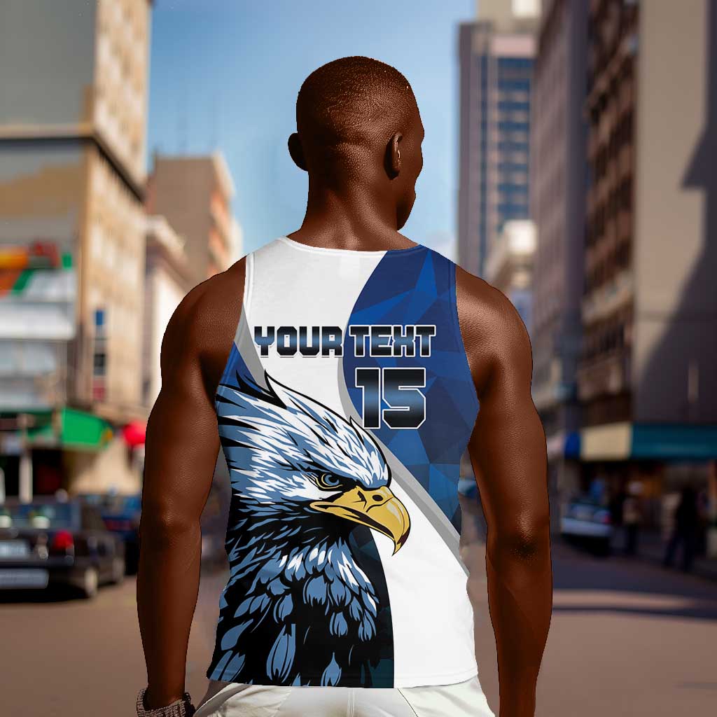 Custom Afro Namibia Cricket Men Tank Top Go Eagles LT15