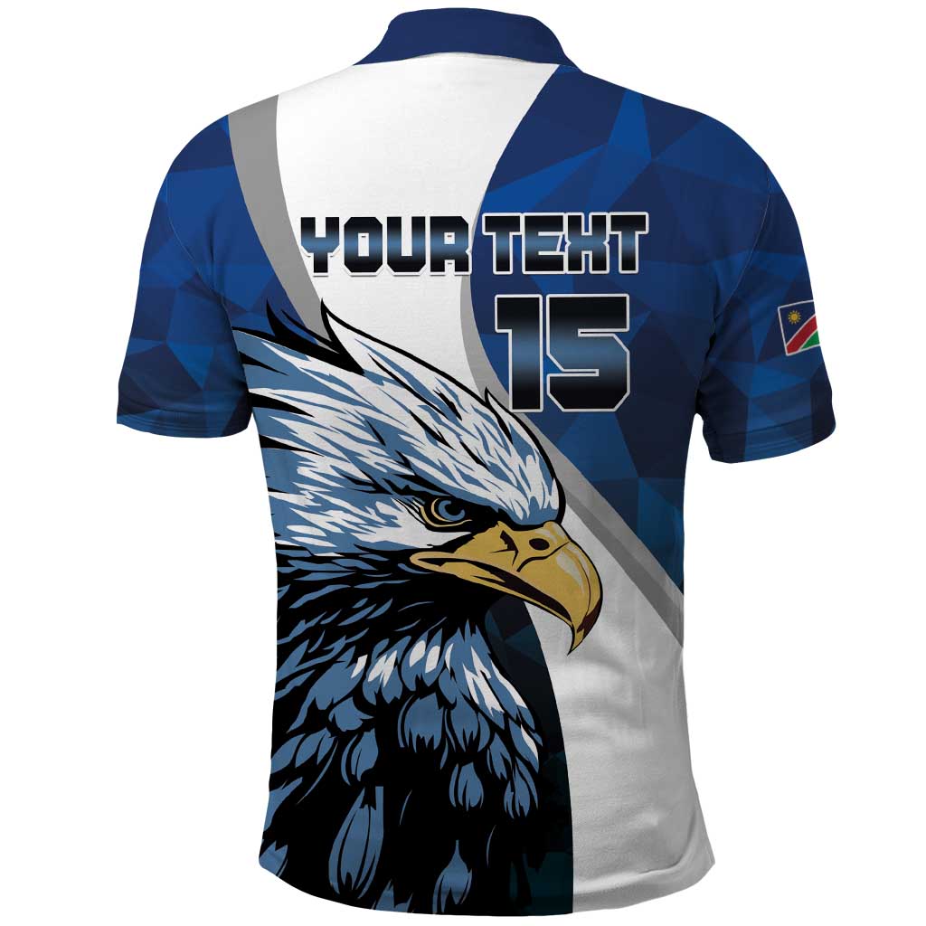 Custom Namibia Cricket Polo Shirt Go Champions LT15