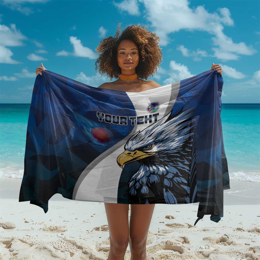 Custom Afro Namibia Cricket Sarong Go Eagles LT15