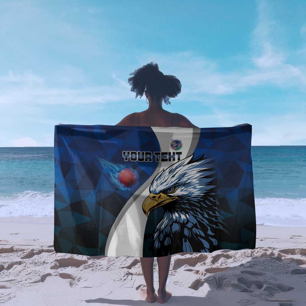Custom Afro Namibia Cricket Sarong Go Eagles LT15