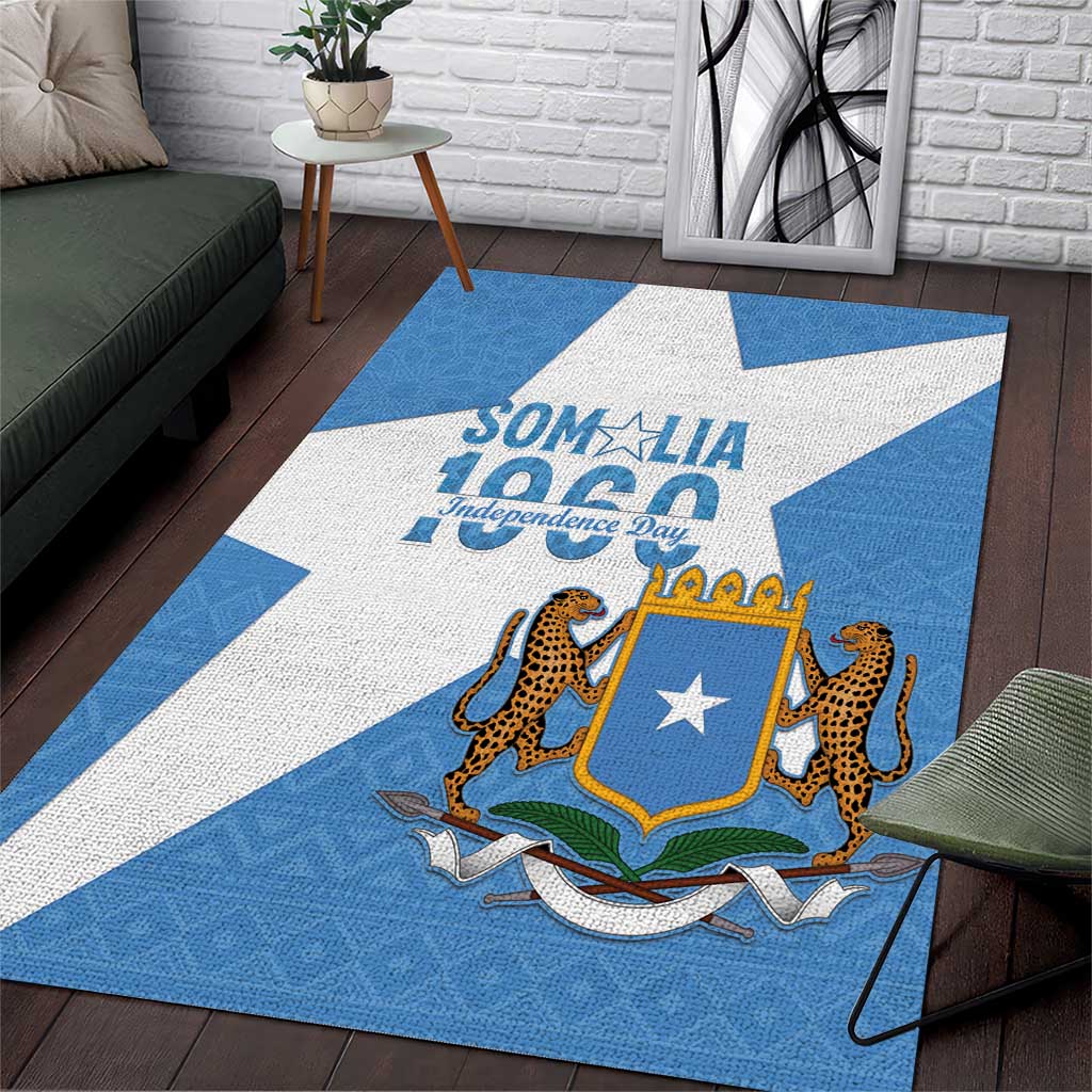 Personalized Somalis Independence Day Area Rug Soomaaliya Arise Somalis! LT15