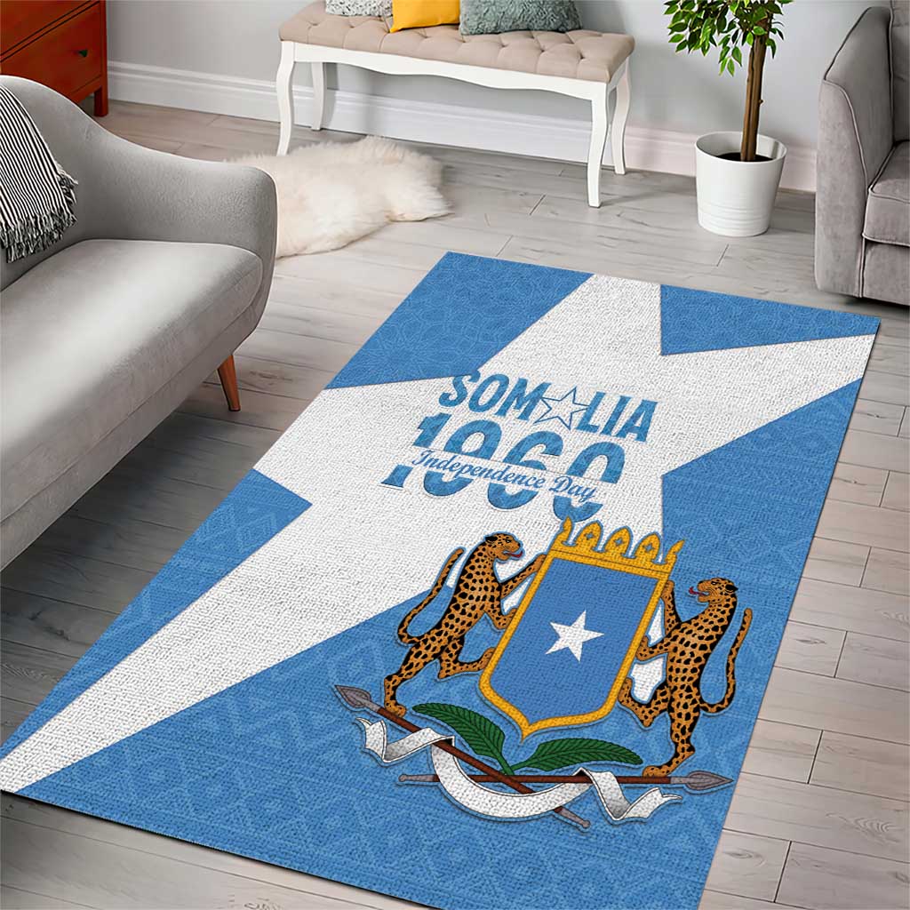 Personalized Somalis Independence Day Area Rug Soomaaliya Arise Somalis! LT15