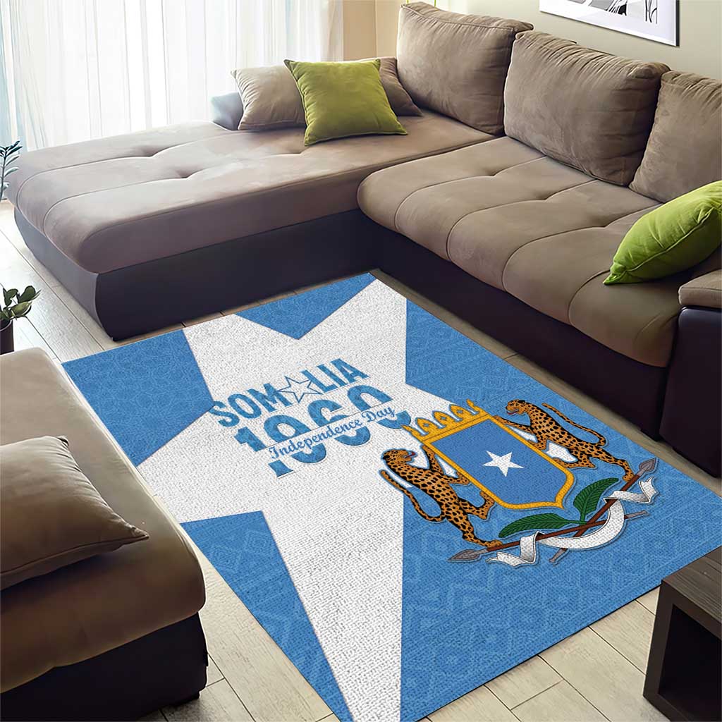 Personalized Somalis Independence Day Area Rug Soomaaliya Arise Somalis! LT15