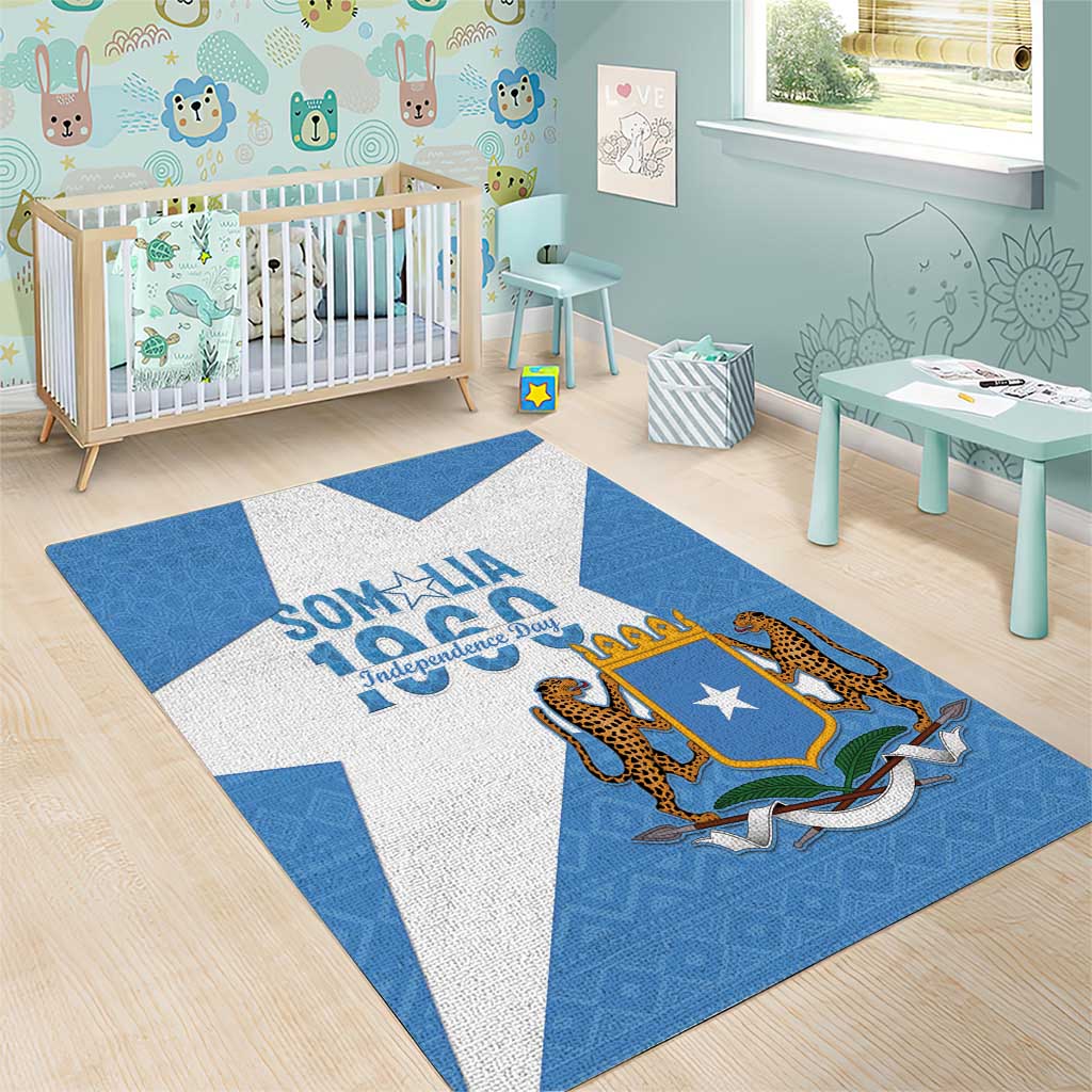 Personalized Somalis Independence Day Area Rug Soomaaliya Arise Somalis! LT15