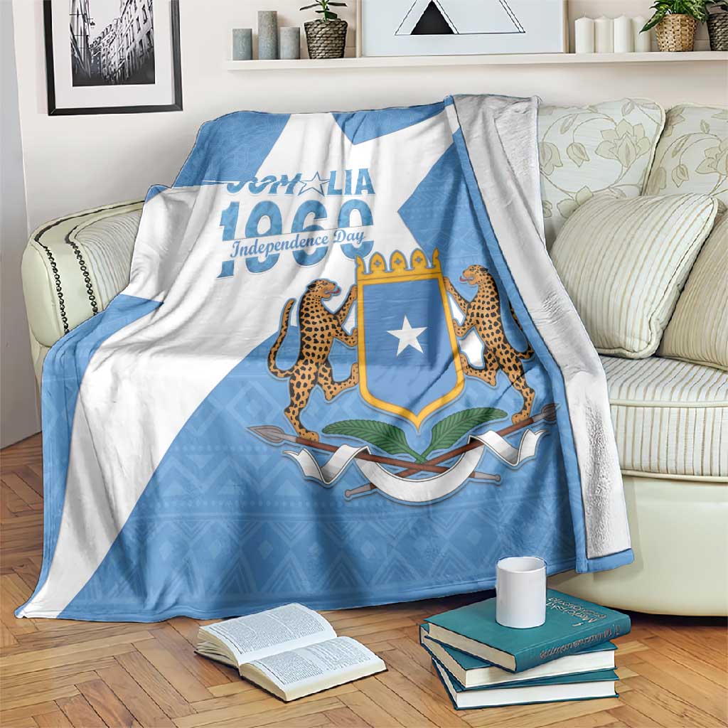 Personalized Somalis Independence Day Blanket Soomaaliya Arise Somalis! LT15