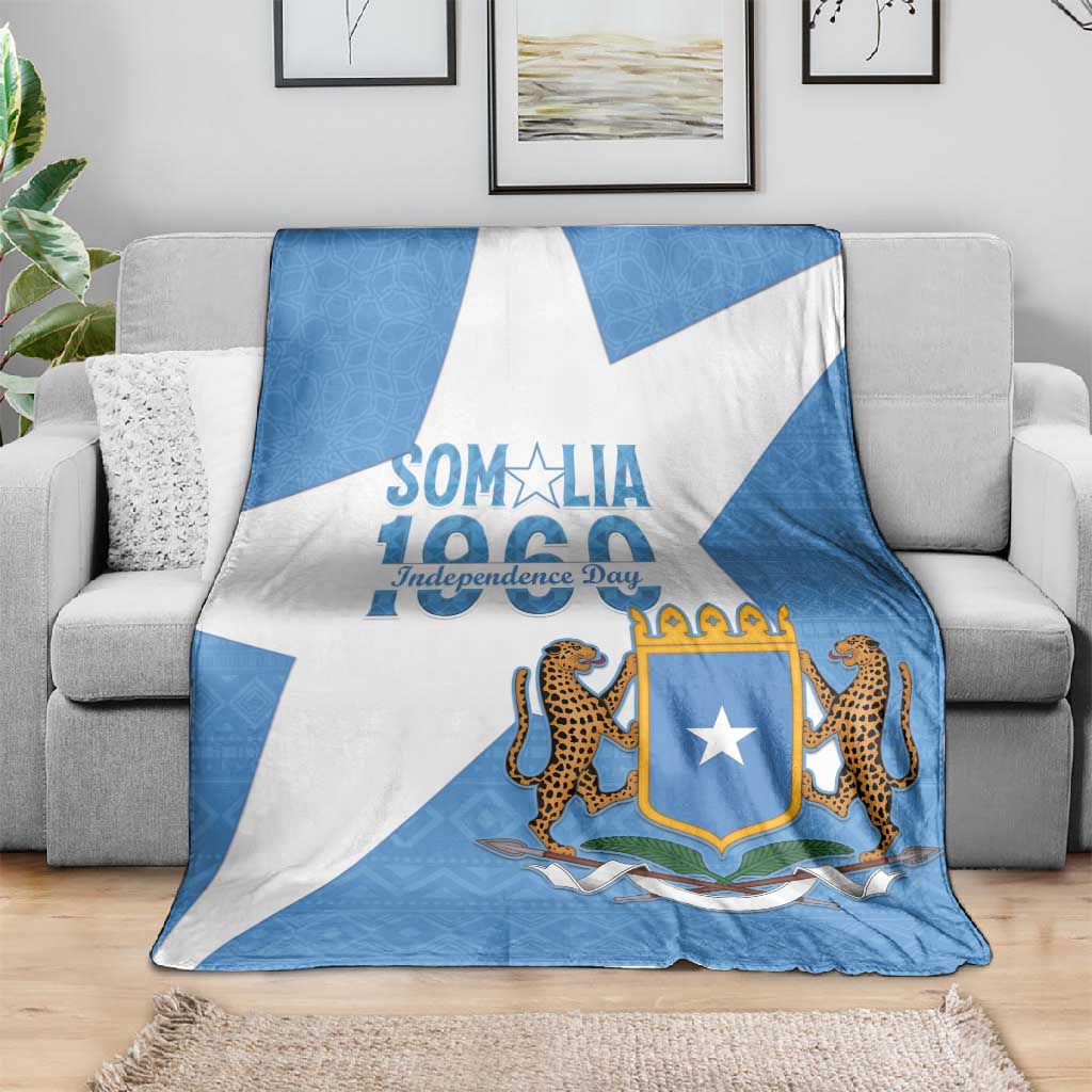 Personalized Somalis Independence Day Blanket Soomaaliya Arise Somalis! LT15