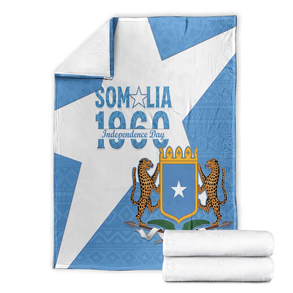 Personalized Somalis Independence Day Blanket Soomaaliya Arise Somalis! LT15
