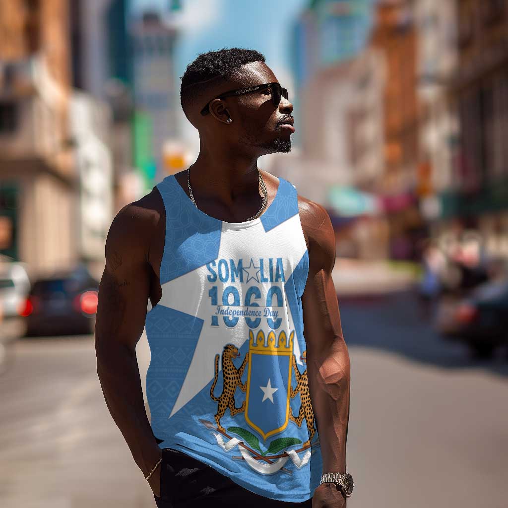 Personalized Somalis Independence Day Men Tank Top Soomaaliya Arise Somalis! LT15