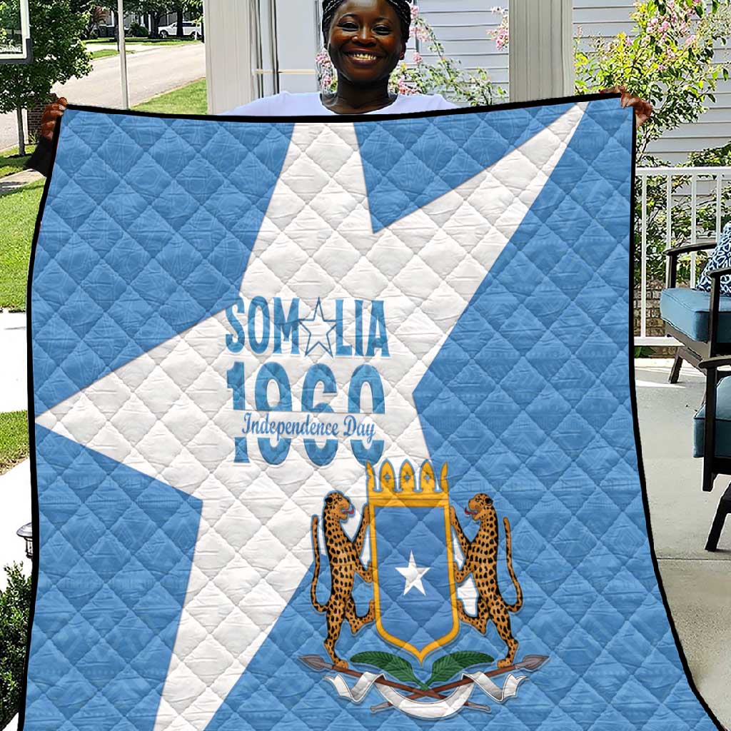 Personalized Somalis Independence Day Quilt Soomaaliya Arise Somalis! LT15