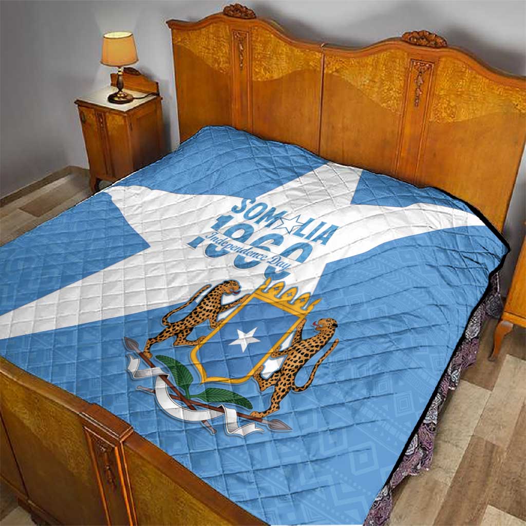 Personalized Somalis Independence Day Quilt Soomaaliya Arise Somalis! LT15
