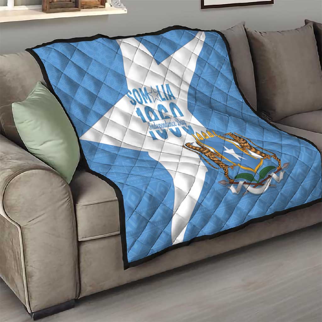 Personalized Somalis Independence Day Quilt Soomaaliya Arise Somalis! LT15