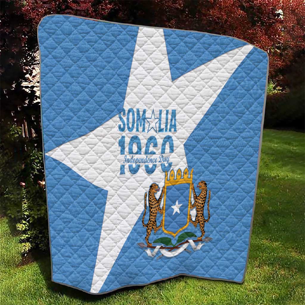 Personalized Somalis Independence Day Quilt Soomaaliya Arise Somalis! LT15