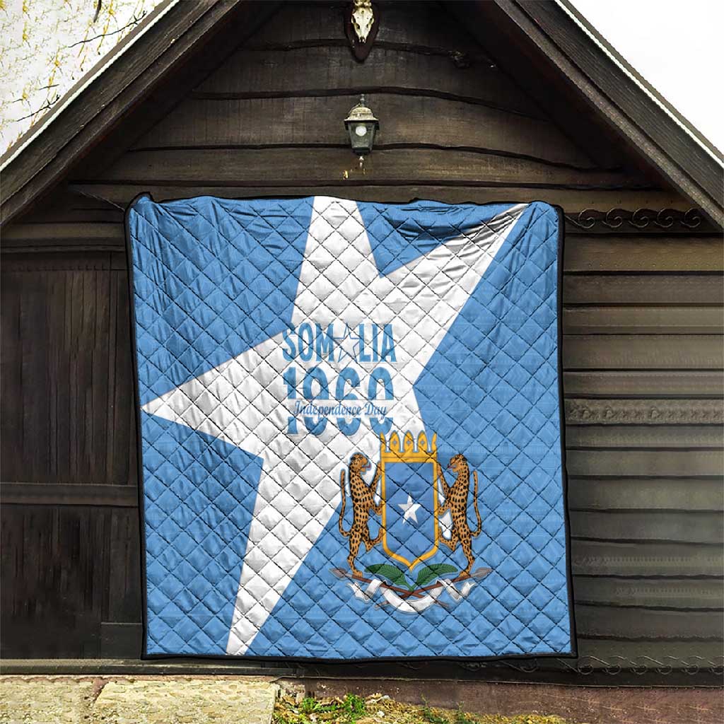Personalized Somalis Independence Day Quilt Soomaaliya Arise Somalis! LT15
