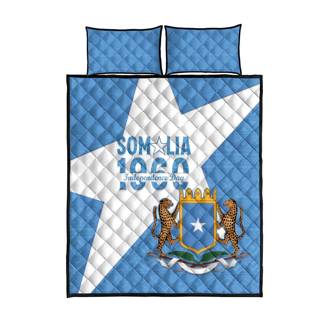 Personalized Somalis Independence Day Quilt Bed Set Soomaaliya Arise Somalis! LT15