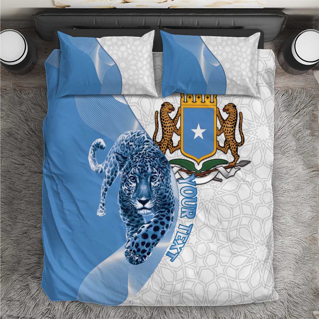 Coat of arms of Soomaaliya Bedding Set Leopard Skin mix Islamic Pattern LT15