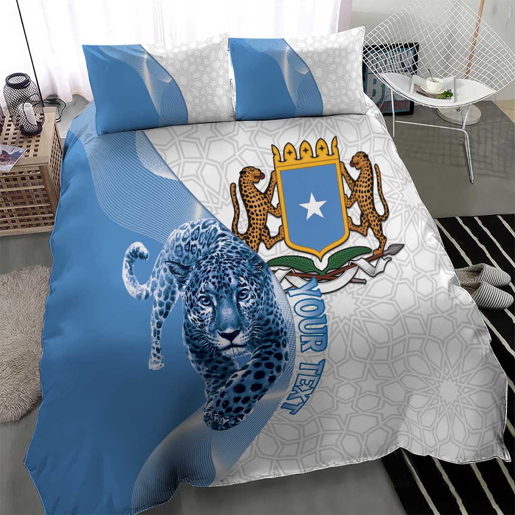 Coat of arms of Soomaaliya Bedding Set Leopard Skin mix Islamic Pattern LT15