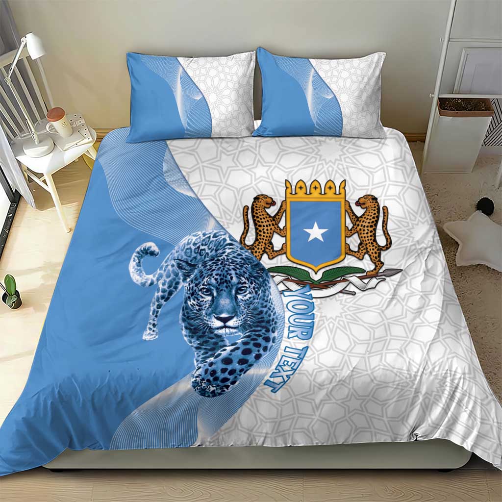Coat of arms of Soomaaliya Bedding Set Leopard Skin mix Islamic Pattern LT15