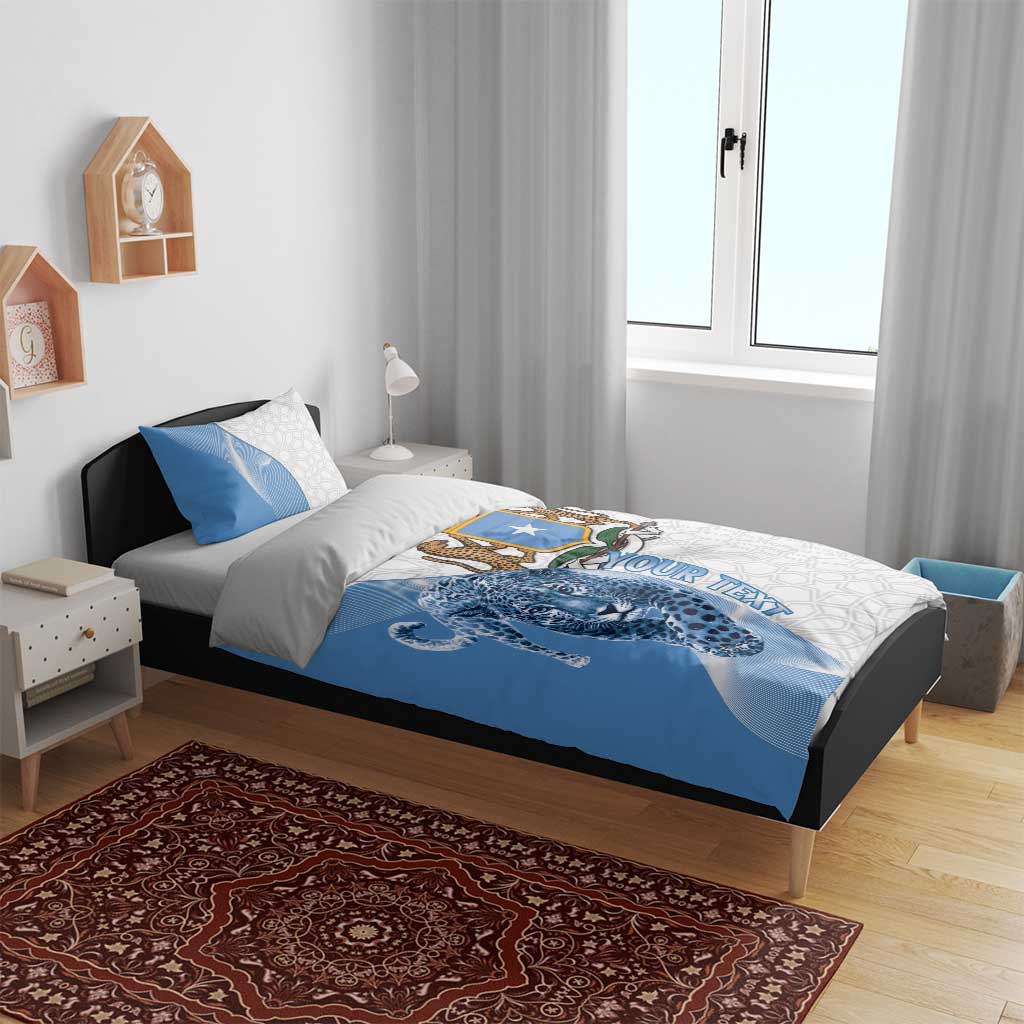 Coat of arms of Soomaaliya Bedding Set Leopard Skin mix Islamic Pattern LT15