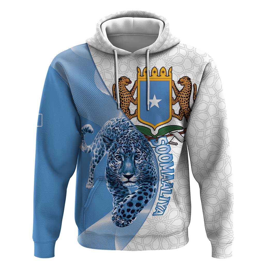 Somali Leopard Hoodie Coat Of Arms Islamic Pattern LT15