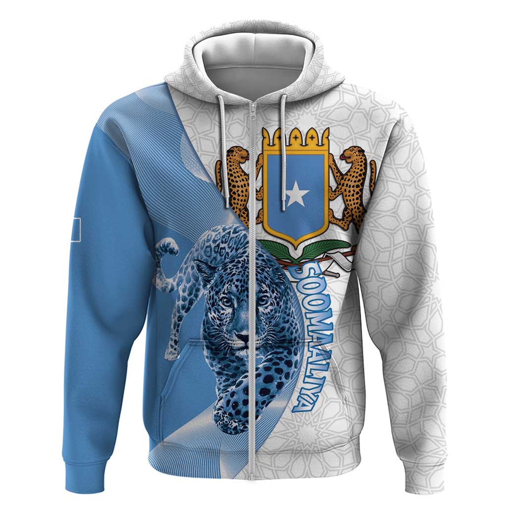 Somali Leopard Hoodie Coat Of Arms Islamic Pattern LT15