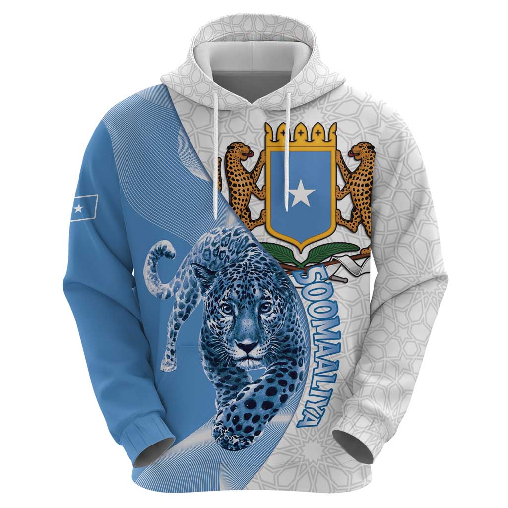 Somali Leopard Hoodie Coat Of Arms Islamic Pattern LT15