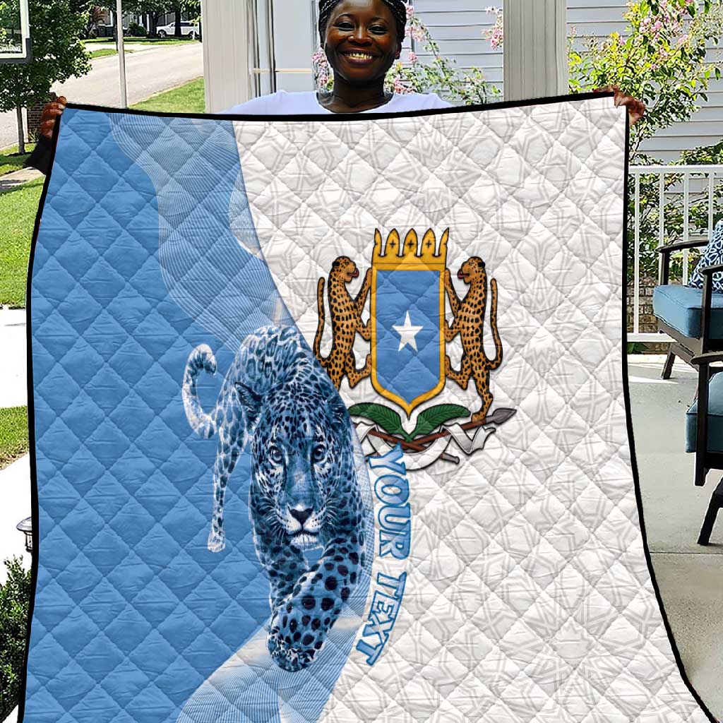 Coat of arms of Soomaaliya Quilt Leopard Skin mix Islamic Pattern LT15