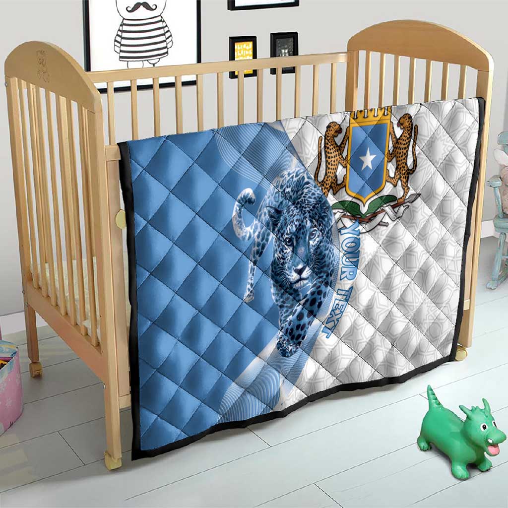 Coat of arms of Soomaaliya Quilt Leopard Skin mix Islamic Pattern LT15