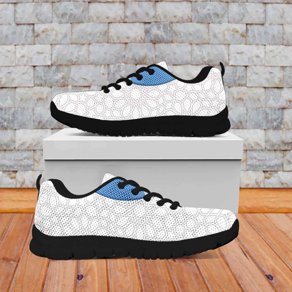 Personalised Somali Leopard Sneakers Coat Of Arms Islamic Pattern LT15