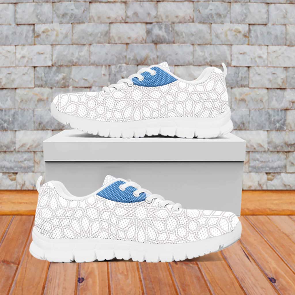 Personalised Somali Leopard Sneakers Coat Of Arms Islamic Pattern LT15