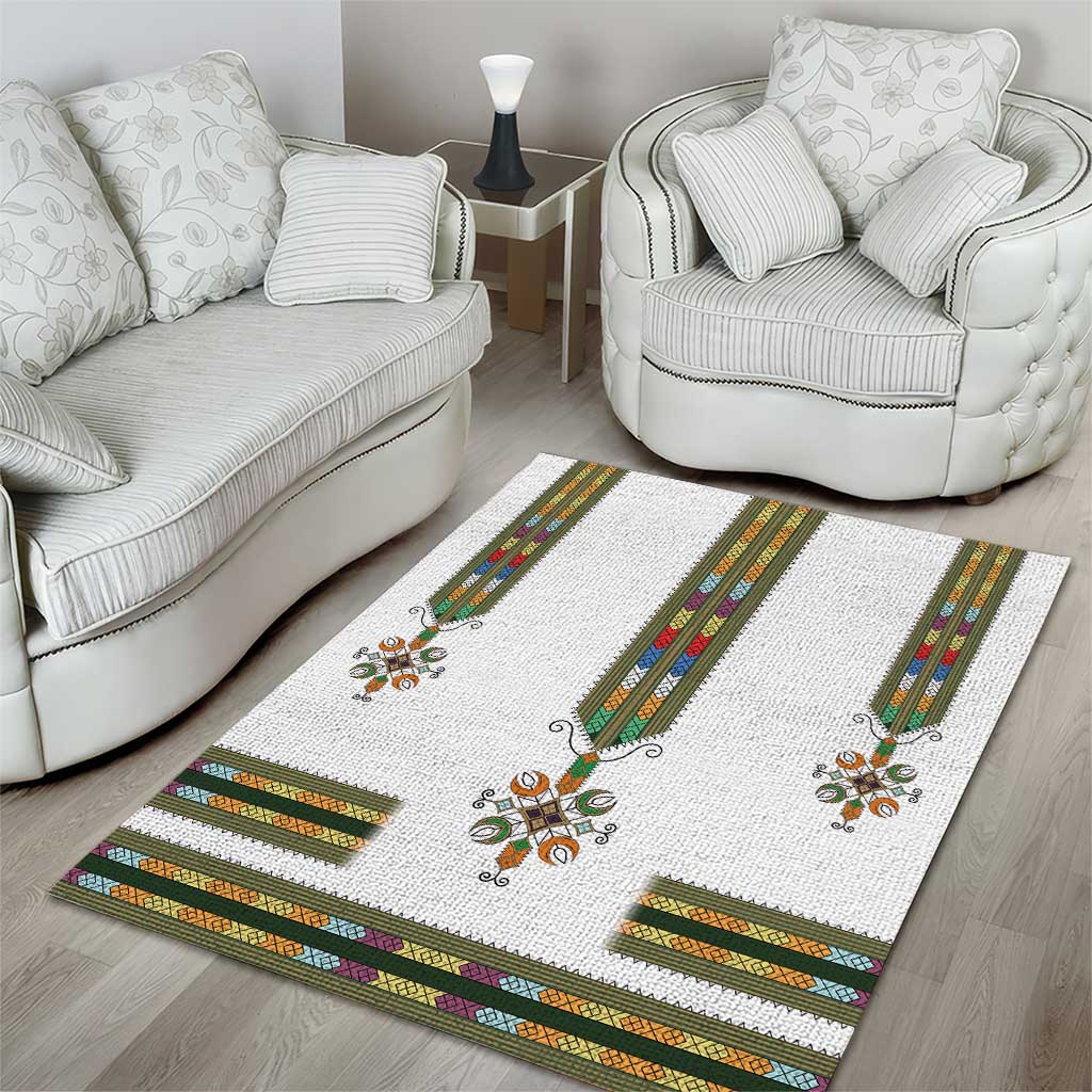 Ethiopia Area Rug Ethiopian Traditional Habesha Style LT15