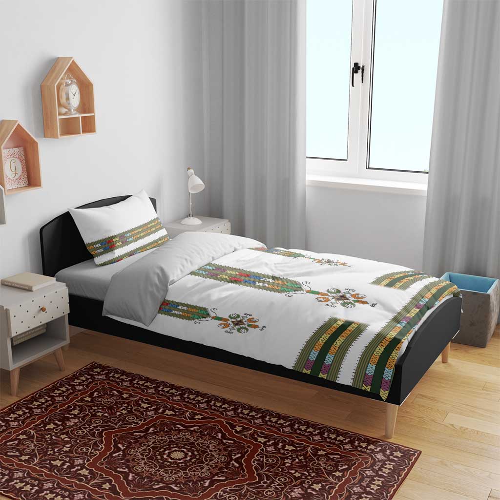 Ethiopia Bedding Set Ethiopian Traditional Habesha Style LT15