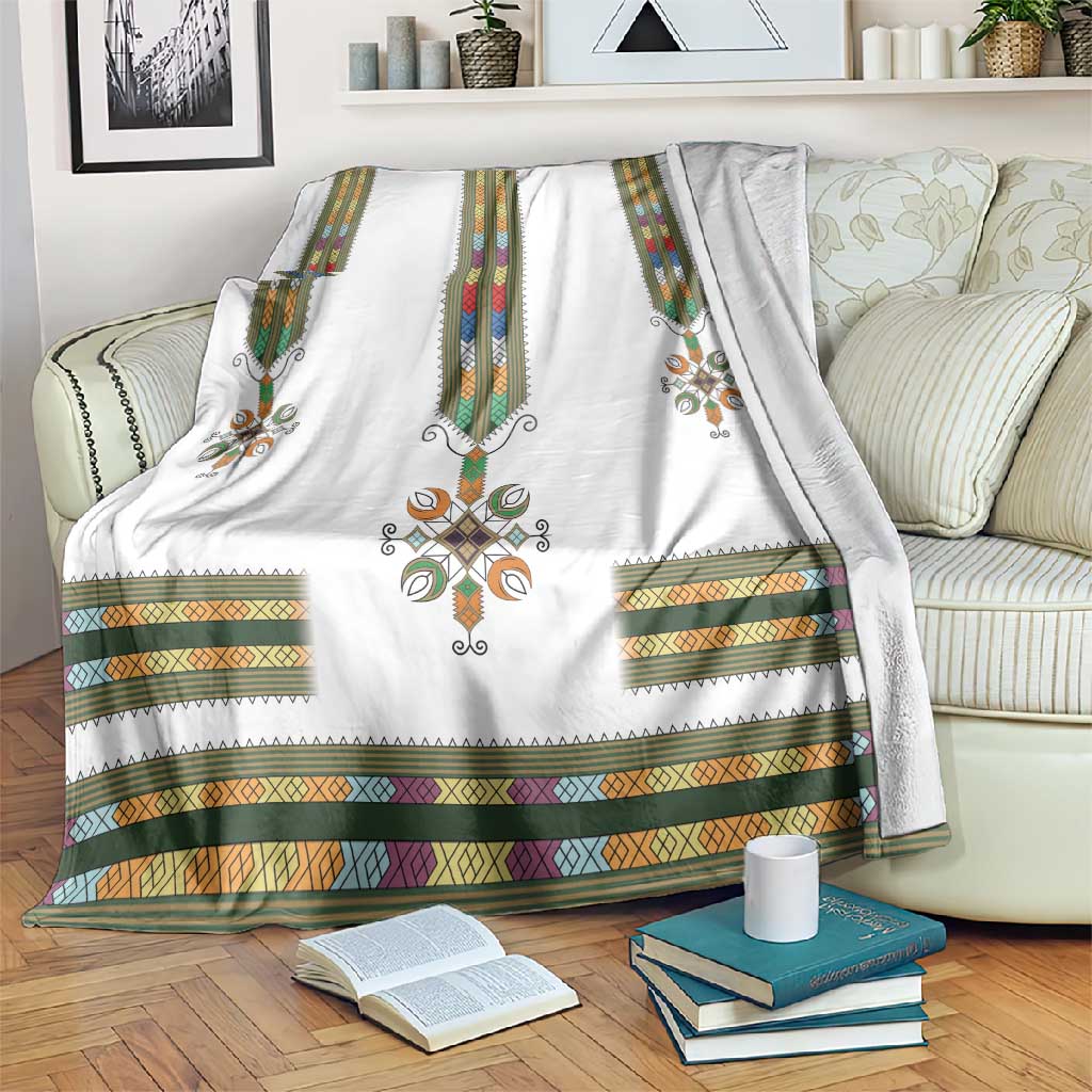 Ethiopia Blanket Ethiopian Traditional Habesha Style LT15