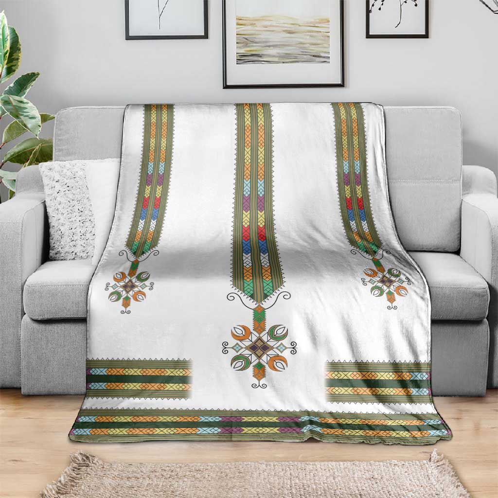 Ethiopia Blanket Ethiopian Traditional Habesha Style LT15