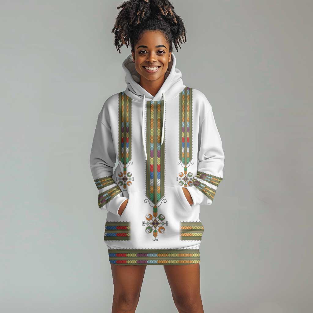 Ethiopia Hoodie Dress Ethiopian Traditional Habesha Style LT15