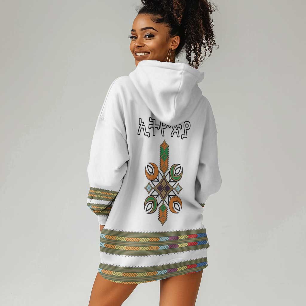 Ethiopia Hoodie Dress Ethiopian Traditional Habesha Style LT15