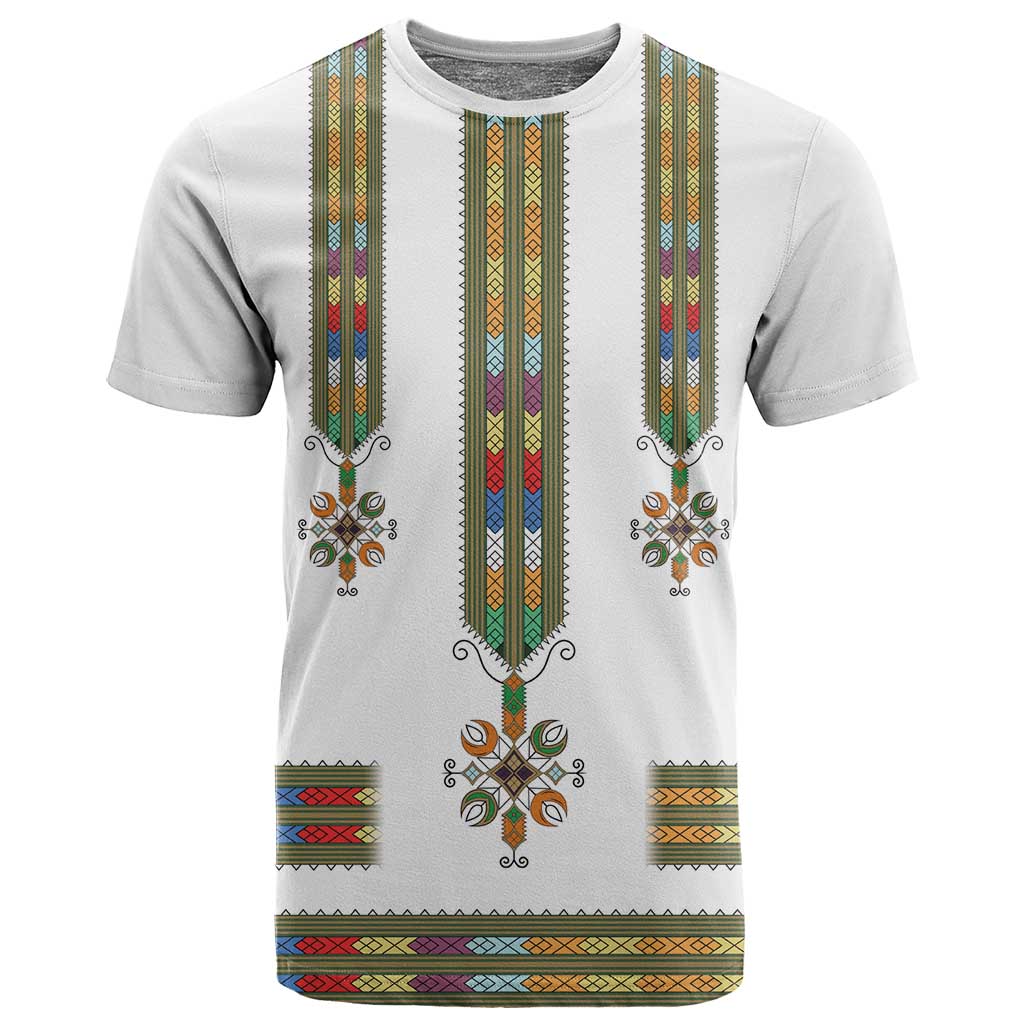 Ethiopia T shirt Ethiopian Traditional Habesha Style LT15