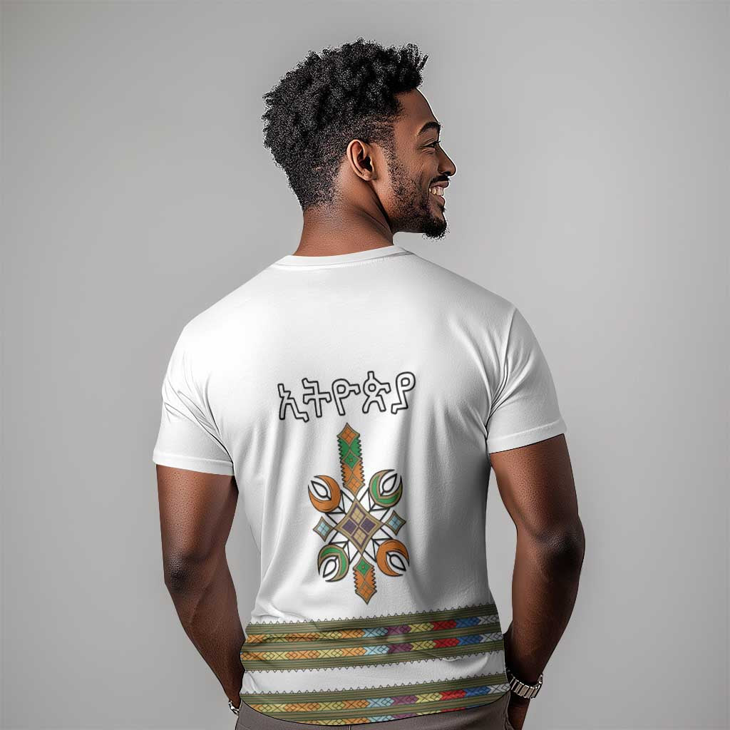 Ethiopia T shirt Ethiopian Traditional Habesha Style LT15