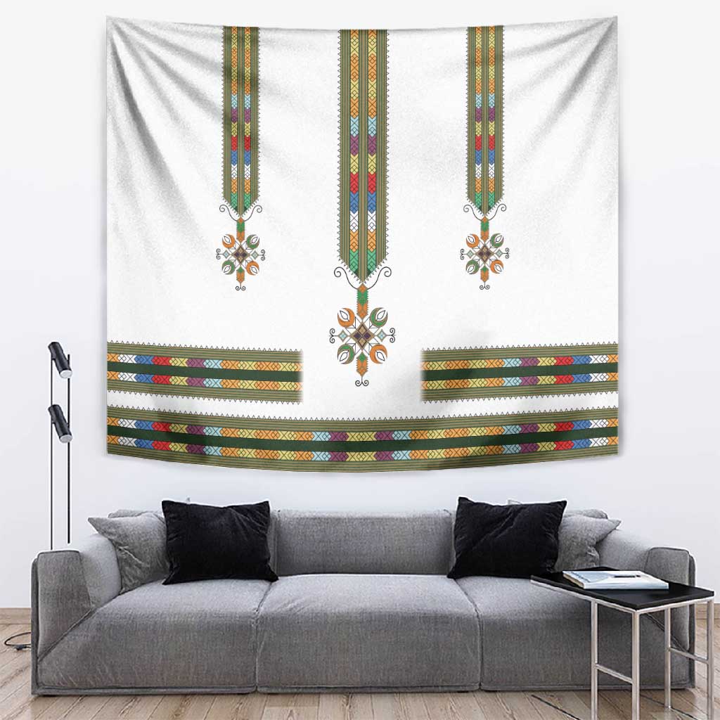 Ethiopia Tapestry Ethiopian Traditional Habesha Style LT15