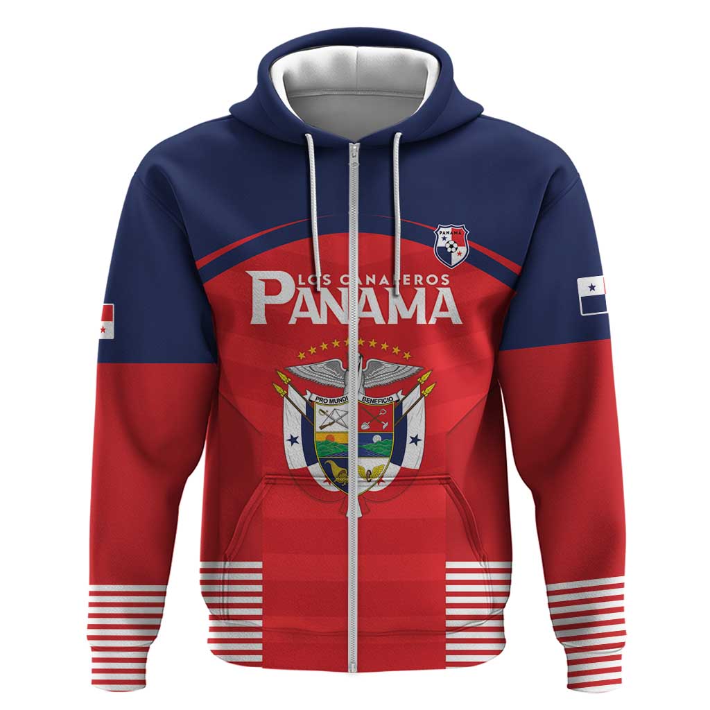 Custom Panama Football Hoodie Go Los Canaleros Go LT15