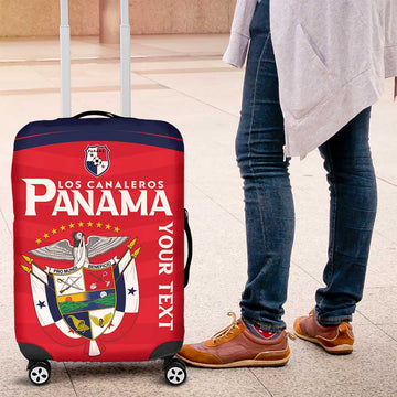 Custom Panama Football Luggage Cover Go Los Canaleros Go LT15