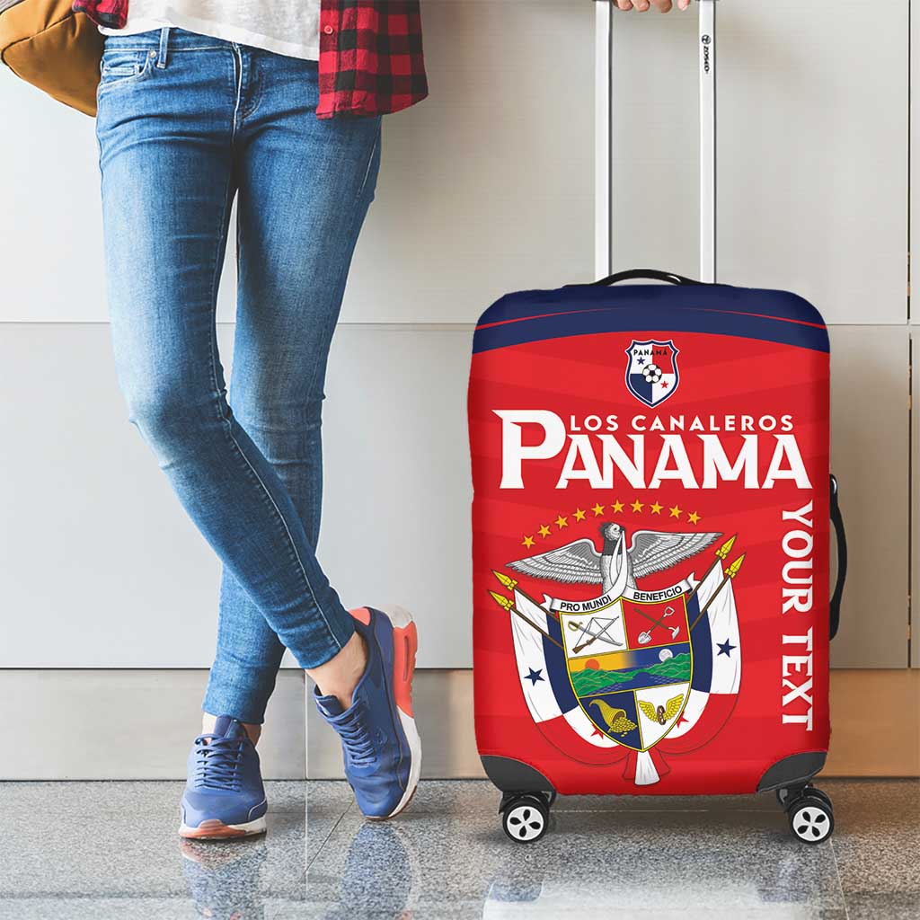Custom Panama Football Luggage Cover Go Los Canaleros Go LT15