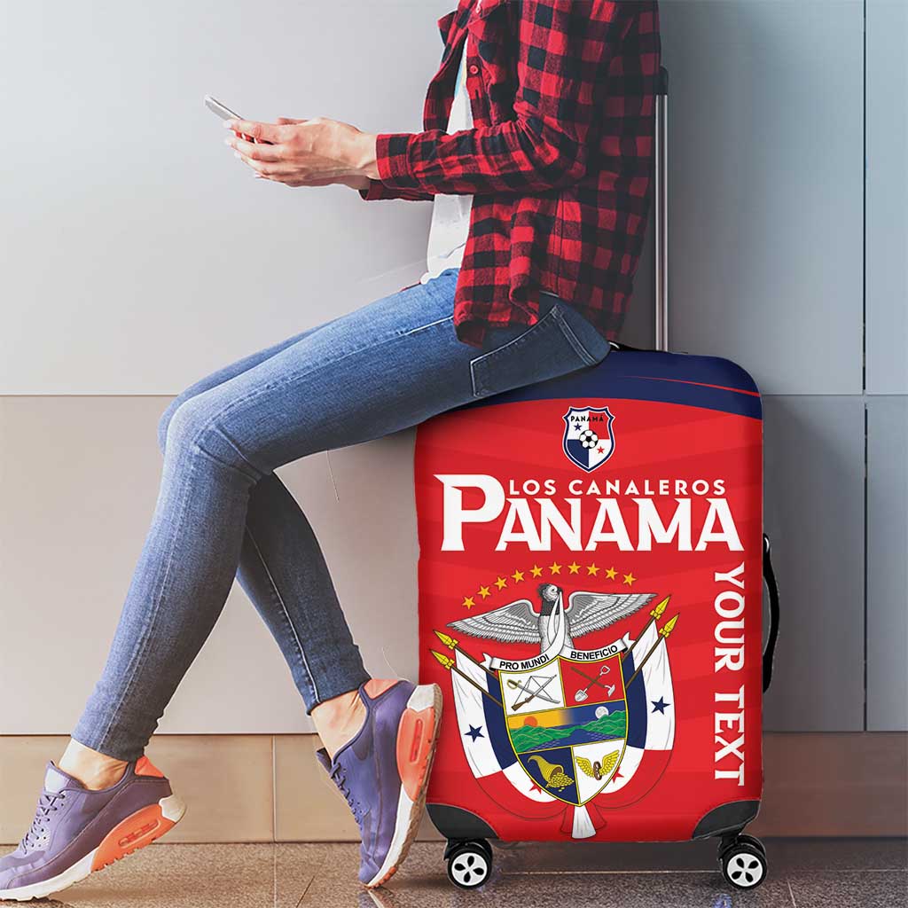 Custom Panama Football Luggage Cover Go Los Canaleros Go LT15