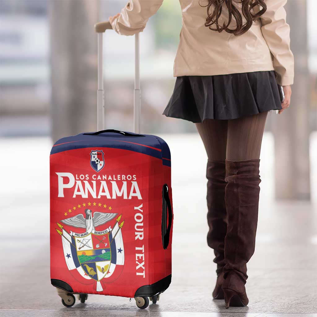 Custom Panama Football Luggage Cover Go Los Canaleros Go LT15