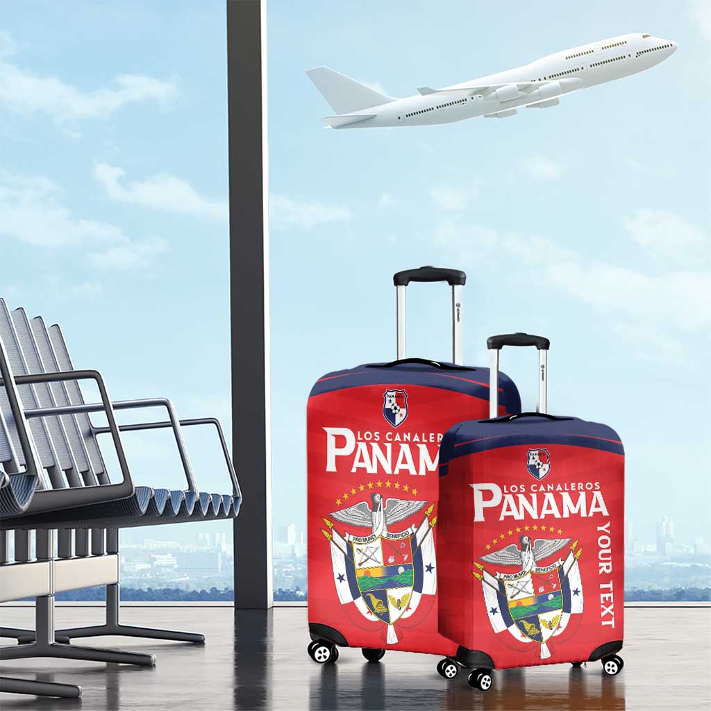 Custom Panama Football Luggage Cover Go Los Canaleros Go LT15