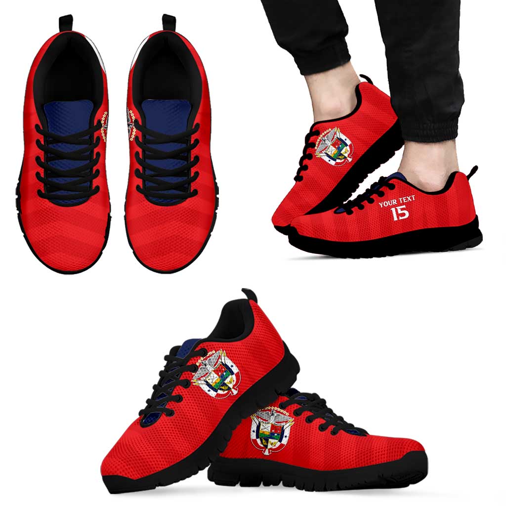 Custom Panama Football Sneakers Go Los Canaleros Go LT15