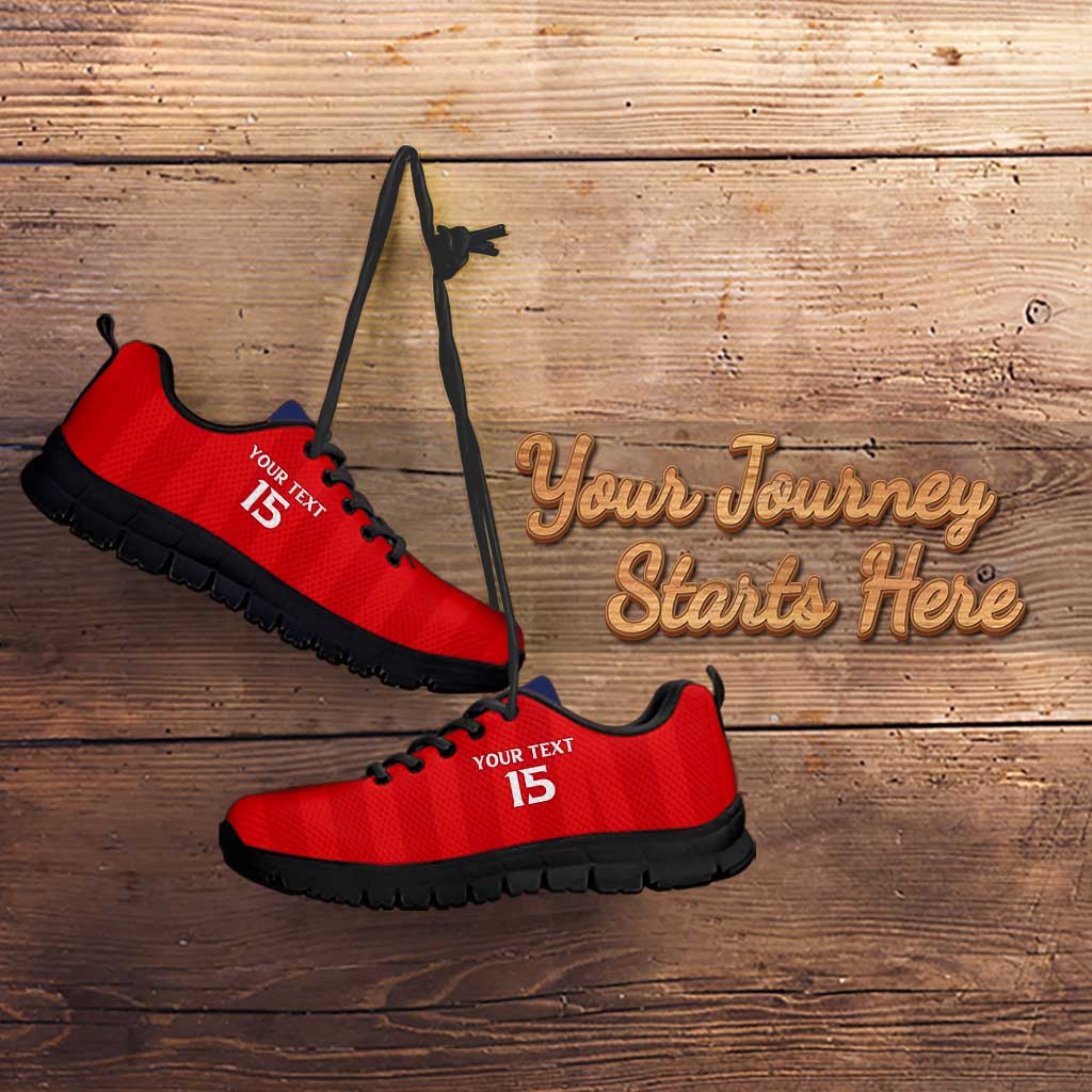 Custom Panama Football Sneakers Go Los Canaleros Go LT15