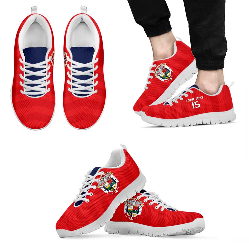 Custom Panama Football Sneakers Go Los Canaleros Go LT15