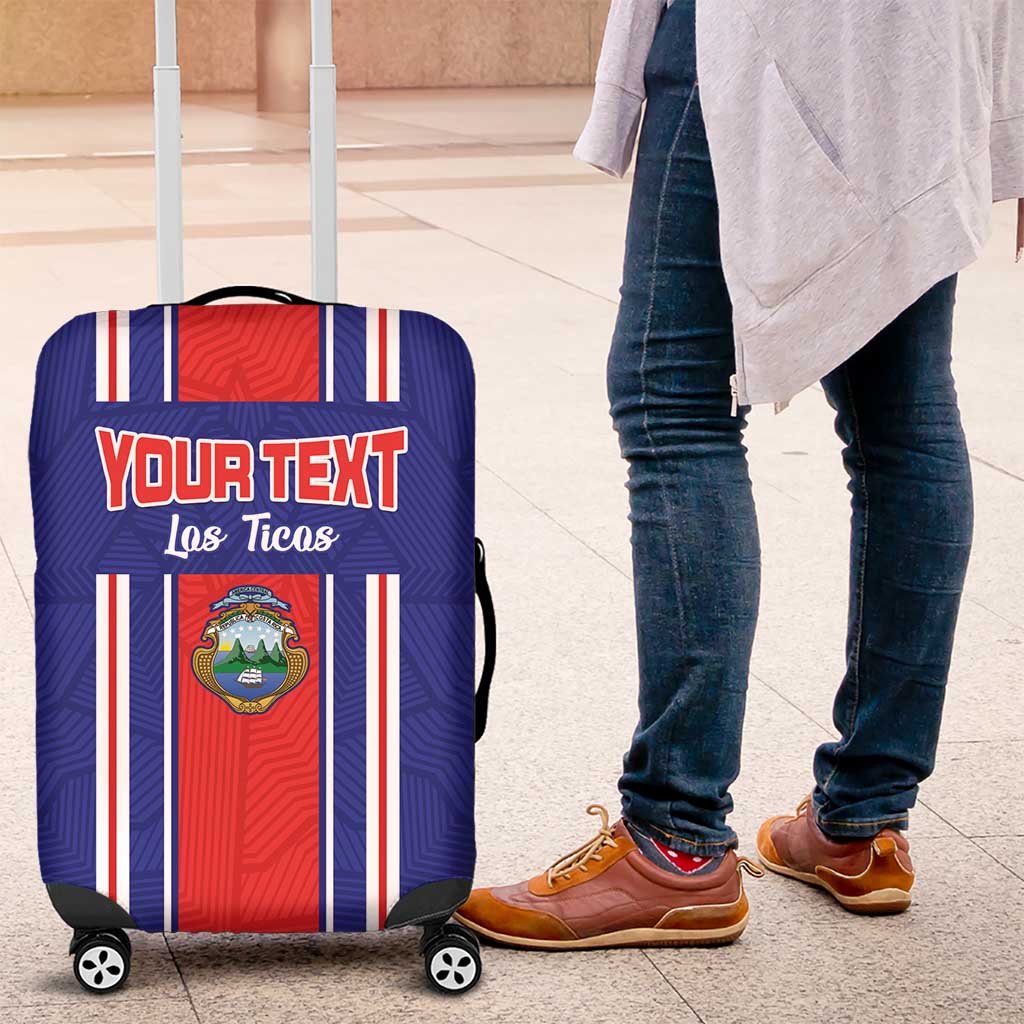 Custom Costa Rica Football Luggage Cover Vamos Ticos! LT15
