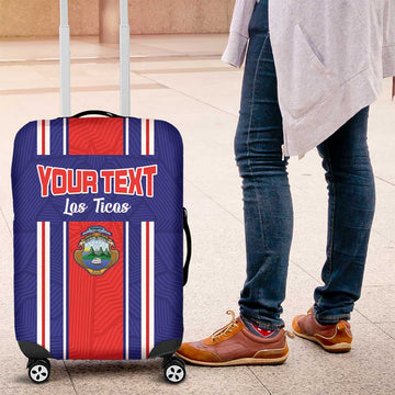 Custom Costa Rica Football Luggage Cover Vamos Ticos! LT15